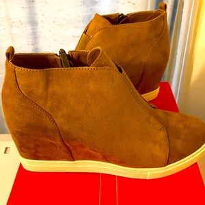 Suede Wedge Shoes